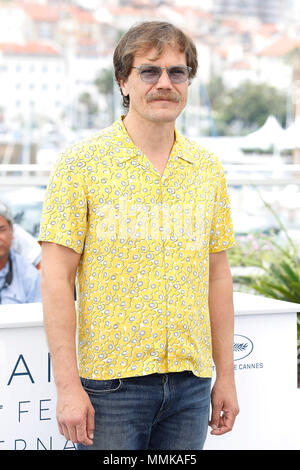 Cannes, Frankreich. 12. Mai 2018. Michael Shannon im 'Fahrenheit 451' Fotoshooting während der 71St Cannes Film Festival im Palais des Festivals am 12. Mai 2018 in Cannes, Frankreich. Quelle: John Rasimus/Medien Punch *** FRANKREICH, SCHWEDEN, NORWEGEN, DENARK, Finnland, USA, Tschechische Republik, SÜDAMERIKA NUR*** Credit: MediaPunch Inc/Alamy leben Nachrichten Stockfoto