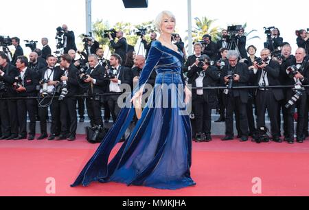 Cannes, Frankreich. 12. Mai 2018. Helen Mirren Schauspielerin Mädchen Der Sonne, Premiere. 71 St Cannes Film Festival Cannes, Frankreich, 12. Mai 2018 Dja 1042 Credit: Allstar Bildarchiv/Alamy leben Nachrichten Stockfoto