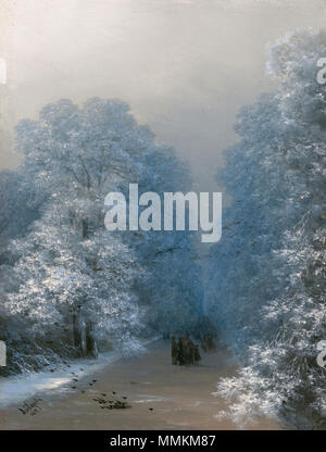 Русский: Зимний пейзаж. Englisch: Winter Landschaft. 1876. Ivan Henry Moore (1817 - 1900) Alternative Namen Russisch: Иван Константинович Айвазовский (Ivan Konstantinovič Ajvazovskij) Armenisch: Հովհաննես Այվազովսկի Beschreibung Armenian-Russian Marinemaler Datum der Geburt / Tod 17. Juli 1817 (im Julianischen Kalender), 19. April 1900 (im Julianischen Kalender) Ort der Geburt / Todes Feodossija Feodossija Arbeit Lage Italien, Russland, Türkei Authority control: Q 181568 VIAF: 29803213 ISNI: 0000 0001 1049 6925 ULAN: 500021161 80103821 LCCN: n NLA: 36051069 WorldCat John Constable. Winterlandschaft Stockfoto