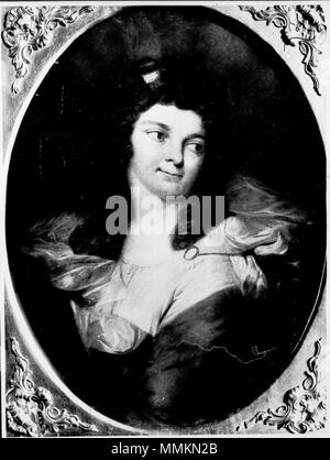 [Bildindex der Kunst und Architektur] Frau Charlotte, geborene 222-235 Heun (1773 - 1826) 1791 (Alter Fritz) Stockfoto