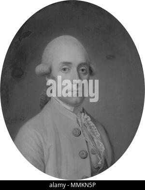 . Englisch: Balthasar Daniel van Idsinga (1745-1818), Bürgermeister von Groningen. . 1781. Benjamin Samuel Bolomey (1739-1819) Alternative Namen Benjamin Bolomey Beschreibung Schweizer Maler, Zeichner, Grafiker und Miniaturisten Datum der Geburt / Tod 19. Mai 1739 vom 19. Dezember 1819 Ort der Geburt / Todes Lausanne Lausanne arbeiten Zeitraum zwischen ca. 1751 und ca. 1819 Standort Paris (ca. 1751-1762), Den Haag (ca. 1762-1791), Lausanne (1791-1819) Kontrolle: Q 2437080 VIAF:?:? ISNI 10117174 0000 00006656 554 X ULAN:? 500023652 LCCN:? Nr 2002013647 GND:? 123852889 WorldCat Balthasar D Stockfoto