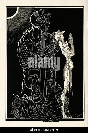 . Englisch: Blackguard Frontispiz Abbildung. 1923. Wallace Smith 86 Blackguard Frontispiz Stockfoto