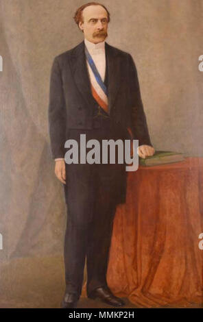 . José Manuel Balmaceda Fernández (Hacienda Bucalemu; 19 de Julio de 1840 - Santiago † 19 de Septiembre de 1891) fue Presidente de Chile entre 1886 y 1891. . Inicios Siglo XX. Unbekannt 69 J.M. Balmaceda 2 Stockfoto