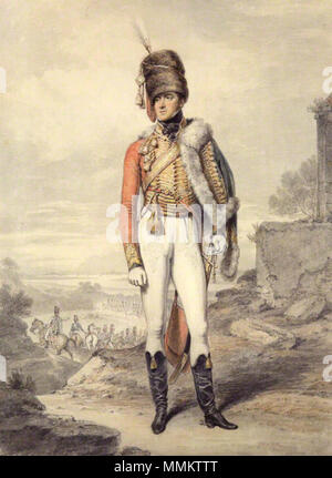 . Henry William Paget (1768-1854), 1 Anglesey von Henry Edridge, Bleistift und Aquarell, 1808 Henry William Paget 00 a Stockfoto