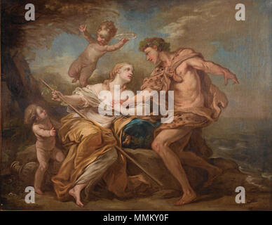 . Bacchus und Ariadne. 18. Charles-André van Loo (1705-1765) Alternative Namen Carle Van Loo Beschreibung Französische Maler Geburtsdatum / Tod 15. Februar 1705 vom 15. Juli 1765 Ort der Geburt / Todes Nizza Paris Arbeitsort Rom, Turin, Paris Authority control: Q 686597 VIAF: 89002333 ISNI: 0000 0001 2142 9250 ULAN: 500017868 LCCN: n 82108684 WGA: Carle Van Loo, WorldCat Carle Van Loo-Baccus et Ariane Stockfoto