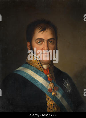 Fernando VII de España, por Luis de la Cruz y Ríos (Museo del Prado) Stockfoto