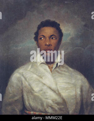 . Englisch: Ira Aldridge (1807?-1867) in den Charakter von Othello Öl auf Leinwand 76,7 x 63,5 cm nach Ira Aldridge als Othello, der Mohr von Venedig, jetzt in die Manchester Art Gallery, Northcote, 1826 Ira Aldridge (1807?-1867) in den Charakter von Othello Ira Aldridge (1807-1867), im Charakter von Othello, zurückzuführen auf James Northcote (1746-1831) Stockfoto