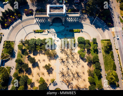 Platz an der Musik concourse im Golden Gate Park in San Francisco, Kalifornien Stockfoto