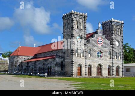 Kathedrale Unserer Lieben Frau von der Himmelfahrt in Mata-Utu, Wallis, Wallis und Futuna, Süd Pazifik Stockfoto