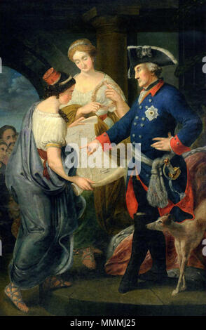 . Englisch: Friedrich II. die Kontrolle der Ausführung der Bydgoszcz Canal Polski: Fryderyk II Wielki Kanału Bydgoskiego oglądający Plan. 1796 Artwork: Bernhard Rode (1725-1797) Alternative Namen Rode, Christian Bernhard; Rode, Christian Bernhardt Beschreibung Deutsche Maler Geburtsdatum / Tod 25. Juli 1725 vom 24. Juni 1797 Ort der Geburt / Tod Berlin Berlin Standort Berlin, Deutsch: Gut Neuhaus (Holstein) Kontrolle: Q 465314 VIAF: 54417041 ISNI: 0000 0001 2133 7225 ULAN: 500027314 LCCN: n 88666432 WGA: Rode, Bernhard WorldCat Datei: James Steakley Polen und Friedrich Stockfoto