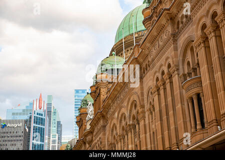 Queen Victoria Building Shopping Mall in der George Street, Sydney, Australien Stockfoto