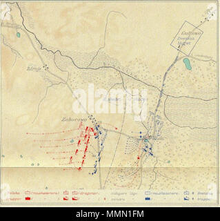 .Pl:Bitwa pod Górznem, 12 lutego 1629. 1935. Unbekannt 75 Schlacht von Gorzno 1629 Stockfoto