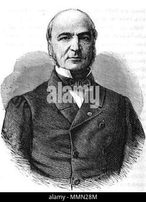 . Louis Henri Armand Behic (1809-1891). . 1869. E. Deschamps 78 Behic, Louis Henri Armand Stockfoto