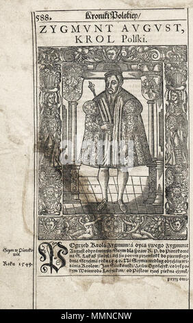 Kraków Sigismund II Augustus Stockfoto