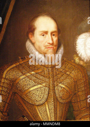 Portrait von Maurice von Nassau.. ca. 1620-1624. Mierevelt Maurice von Nassau. Stockfoto