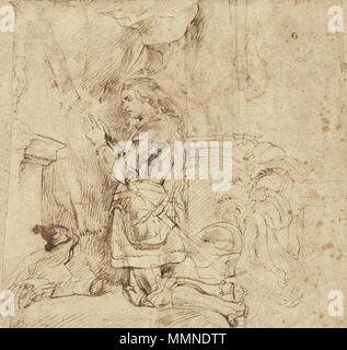 Jeanne d'Arc Knien in Rüstung.. ca. 1622. Rubens Jeanne d'Arc kniend in der Rüstung Stockfoto