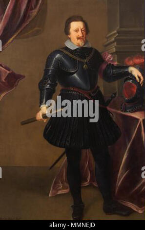 Porträt von Ferdinand II., Kaiser des Heiligen Römischen Reiches (1578-1637). ca. 1635. Georg Pachmann 001 Stockfoto