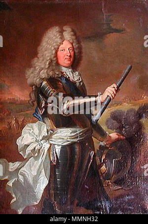 Französisch: Louis de France, Dauphin (1661-1711), dit le Grand Dauphin Louis de France, Dauphin (1661-1711), als der Grand Dauphin bekannt. 1688. Louis de France 1661 1711 Stockfoto