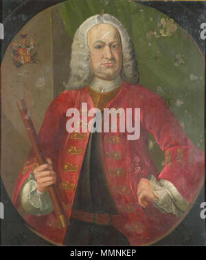 Gustaaf Willem Baron van Imhoff (1705-50). Gouverneur - generaal (1743-50). 1742-1750. Gustaaf Willem Baron van Imhoff Stockfoto