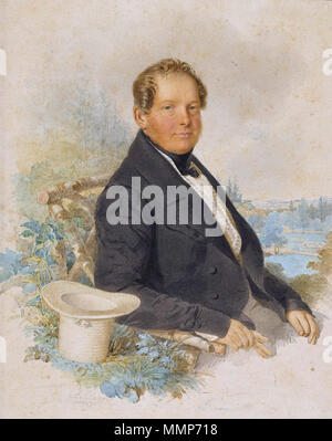 Alexander Clarot - Kronprinz Friedrich Wilhelm von Preußen Stockfoto