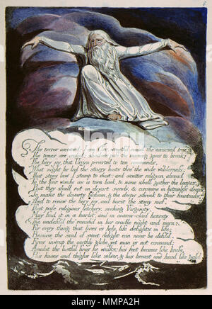 . Englisch: Amerika eine Prophezeiung kopieren M C 1807 Yale Center für britische Kunst Objekt 10. 1807. William Blake (1757 - 1827) Alternative Namen W. Blake; Uil" iam Bleik Beschreibung britische Maler, Dichter, Schriftsteller, Theologe, Sammler und Graveur Geburtsdatum / Tod 28. November 1757 12. August 1827 Ort der Geburt / Todes Broadwick Street Charing Cross Standort London Authority control: Q 41513 VIAF:?:? ISNI 54144439 0000 0001 2096 135 X ULAN:?? n 500012489 LCCN: 78095331 NLA:? 35019221 WorldCat Amerika eine Prophezeiung kopieren M C 1807 Yale Center für britische Kunst Objekt 10. Stockfoto