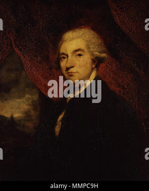 . Portrait von James Boswell (1740-1795) James Boswell. 1785. James Boswell von Sir Joshua Reynolds Stockfoto