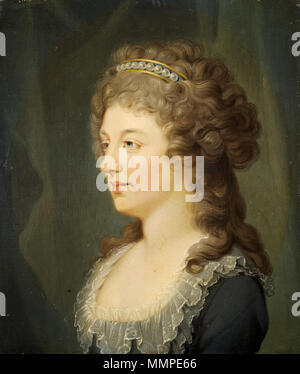 . Englisch: Portrait von Charlotte Stuart, Herzogin von Albany (1753-1789). ca. 1785-1786. CharlotteStuart Stockfoto