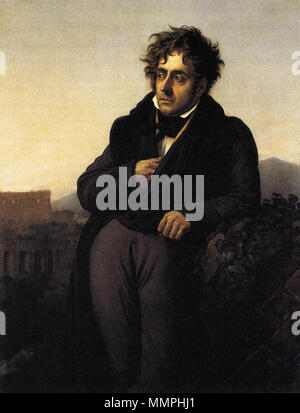 Anne-Louis Girodet de Roucy-Trioson - François-René de Chateaubriand - WGA 09506 Stockfoto