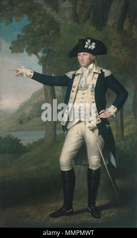 Portrait von Marinus Willett. ca. 1791. Earl Ralph Marinus Willett Stockfoto