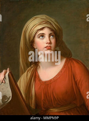 Elisabeth Vigée-Lebrun - Lady Hamilton als der Persische Sibyl Stockfoto