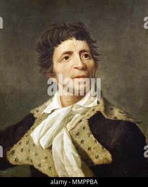 . Portrait von Jean-Paul Marat (1743-1793) Ende des 18. Jahrhunderts - - - <Portrait von Marat >------- Image durch © Gianni Dagli Orti/Corbis Jean-Paul Marat portre Stockfoto