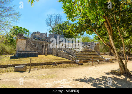 Alte historische Ruinen von Chichen Itza, Yucatan, Mexiko Stockfoto