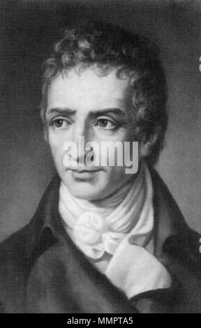 . Englisch: August Friedrich Ferdinand von Kotzebue (3. Mai 1761 - vom 23. März 1819). 30. Juli 1790. Unbekannte August von Kotzebue 3 Stockfoto