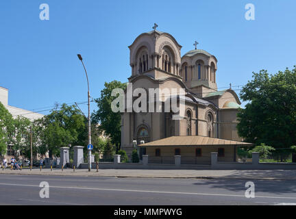 Kirche des Hl. Alexander Newskij in Belgrad auf Cara Dusana Straße, Serbien Stockfoto