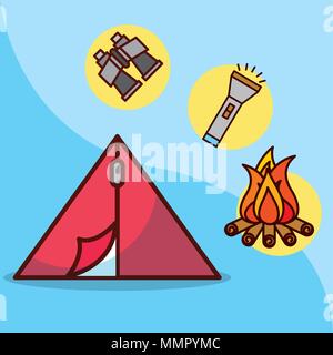 Zeit zum Reisen Stock Vektor