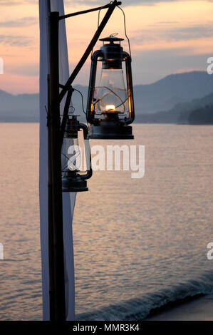 Bali, Indonesien, Alila Resort, Candi Dasa Stockfoto