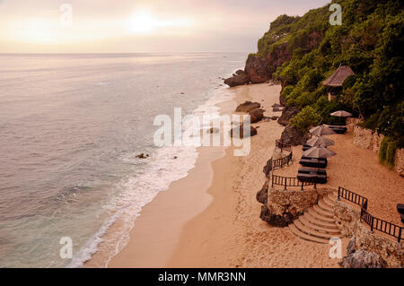 Bali, Indonesien, Bulgari Resort, Jimbaran Bay Stockfoto