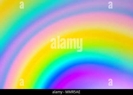Abstrakte verschwommen Verlaufshintergrund in Regenbogenfarben Stockfoto