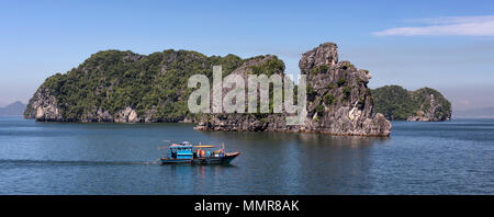 Halong-Bucht Stockfoto