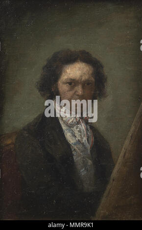 . Selbstportrait. zwischen 1796 und 1797. Francisco Goya (1746 - 1828) Alternative Namen Francisco Goya Lucientes, Francisco de Goya y Lucientes, Francisco José de Goya Lucientes Beschreibung spanischer Maler, Grafiker, Lithograph, Kupferstecher und Radierer Datum der Geburt / Tod 30 März 1746 16. April 1828 Ort der Geburt / Todes Fuendetodos Bordeaux Standort Madrid, Zaragoza, Bordeaux Authority control: Q 5432 VIAF:?:? ISNI 54343141 0000 0001 2280 1608 ULAN:?? n 500118936 LCCN: 79003363 NLA:? 36545788 WorldCat Autorretrato de Goya (1796) Stockfoto