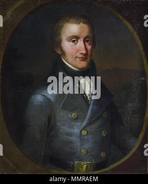 . 1796. Johann Schlesinger Christian Carl zu Leiningen-Westerburg-Eifelkreis-Bitburg-Prüm 1796 Stockfoto