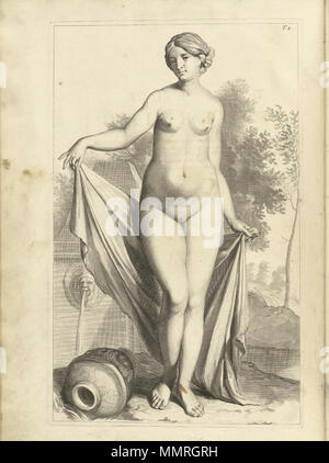 . Govard Bidloo, (1649-1713): Ontleding des menschelyken lichaams Amsterdam, 1690. (= niederländische Sprache Edition von Anatomia Humani Corporis, 1685). Gerard de Lairesse (Zeichnungen), Abraham Blooteling, Pieter Stevens van Gunst (GRAVEURE)/Scans von NLM Bidloo Ontleding 1690 02 Stockfoto