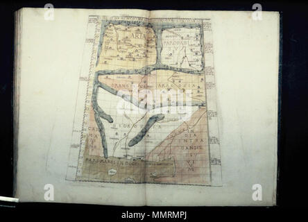 . Der Bologna Edition von Ptolemäus Geographia: Buchara, Afghanistan, Pakistan. Englisch: Karte 23 Latina: Tabula 23. 1477. Bodleian Bibliotheken, Zentralasien einschließlich Afghanistan und Pakistan Stockfoto