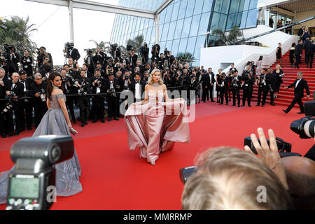 Elsa Hosk am 'Girls Der Sonne (Les Filles du Soleil) 'Premiere während der 71St Cannes Film Festival im Palais des Festivals am ZZZ, 2018 in Cannes, Frankreich. Quelle: John Rasimus/Medien Punch *** FRANKREICH, SCHWEDEN, NORWEGEN, DENARK, Finnland, USA, Tschechische Republik, SÜDAMERIKA NUR*** Stockfoto