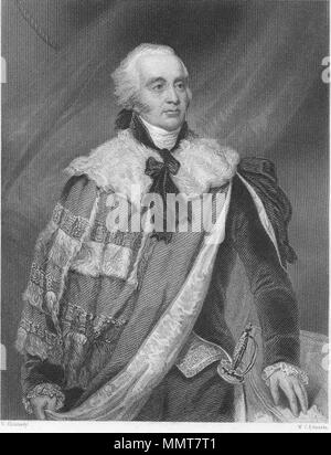 Porträt von Gilbert Eliot, 1 Minto (1751-1814). ca. 1811-1812. Gilbert Elliot Murray-Kynynmond Stockfoto