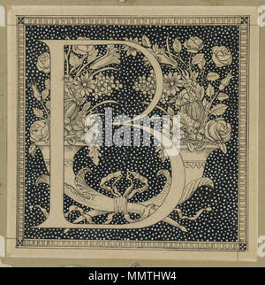 Großbuchstabe b zwischen 1886 und 1894. Brooklyn Museum - Großbuchstaben B-James Tissot Stockfoto