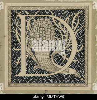 Großbuchstabe D. zwischen 1886 und 1894. Brooklyn Museum - Großbuchstabe D-James Tissot Stockfoto