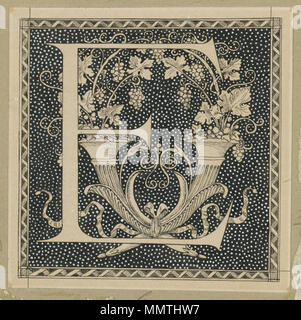 Großbuchstabe E. zwischen 1886 und 1894. Brooklyn Museum - Großbuchstabe E-James Tissot - 2 Stockfoto