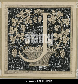 Großbuchstabe J. zwischen 1886 und 1894. Brooklyn Museum - Großbuchstabe J - James Tissot Stockfoto