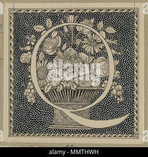 Großbuchstabe F: zwischen 1886 und 1894. Brooklyn Museum - Großbuchstabe Q-James Tissot Stockfoto